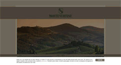 Desktop Screenshot of montevertine.it